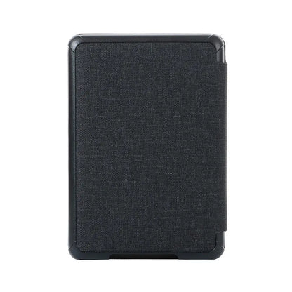 Black protective shell cover for all-new Kindle 2022 11th gen with built-in light, compatible e-reader sleeve and smart case.
