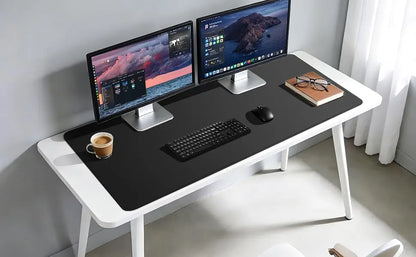 YSAGi PU Leather Desk Pad – Non-Slip, 5 Colors, 6 Sizes (60x30 to 120x50 cm)