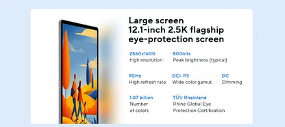 Lenovo Xiaoxin Pad 12.1 (2025) – Dimensity 6400, 90Hz, 10200mAh, 45W, 8GB+128/256GB
