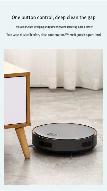 5000Pa Robot Vacuum Cleaner 3-in-1 – Sweep, Vacuum & Mop, EU Plug
