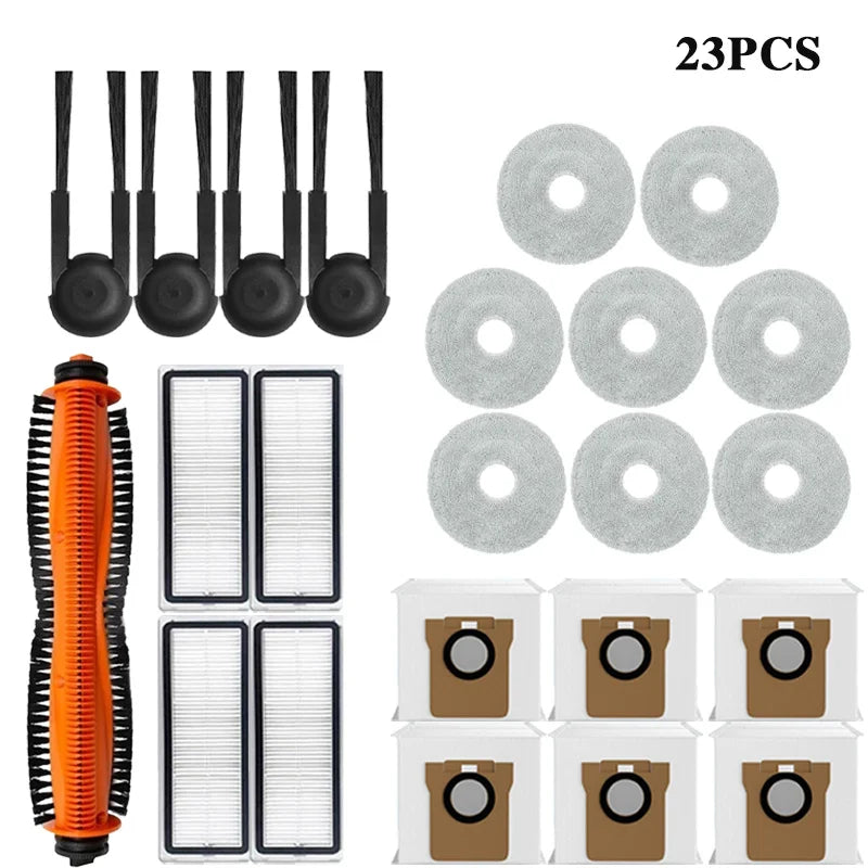 Xiaomi Mijia M40S / OV31CN Robot Vacuum Spare Parts – Brush, Filter, Mop & Dust Bag