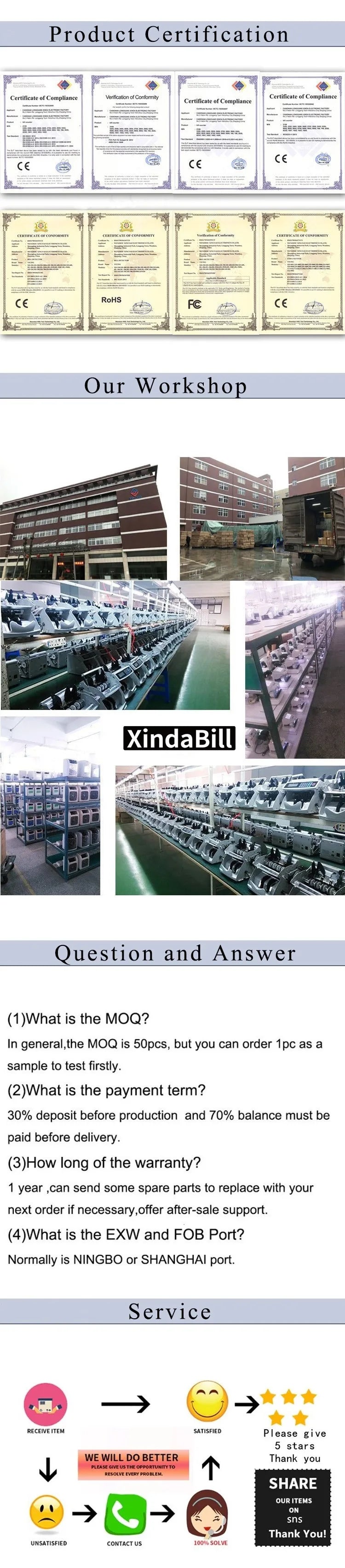 Portable R.E.D. Shopping K-1000 UVMG multi-currency money counter with bill detector and battery for retail point of sale.