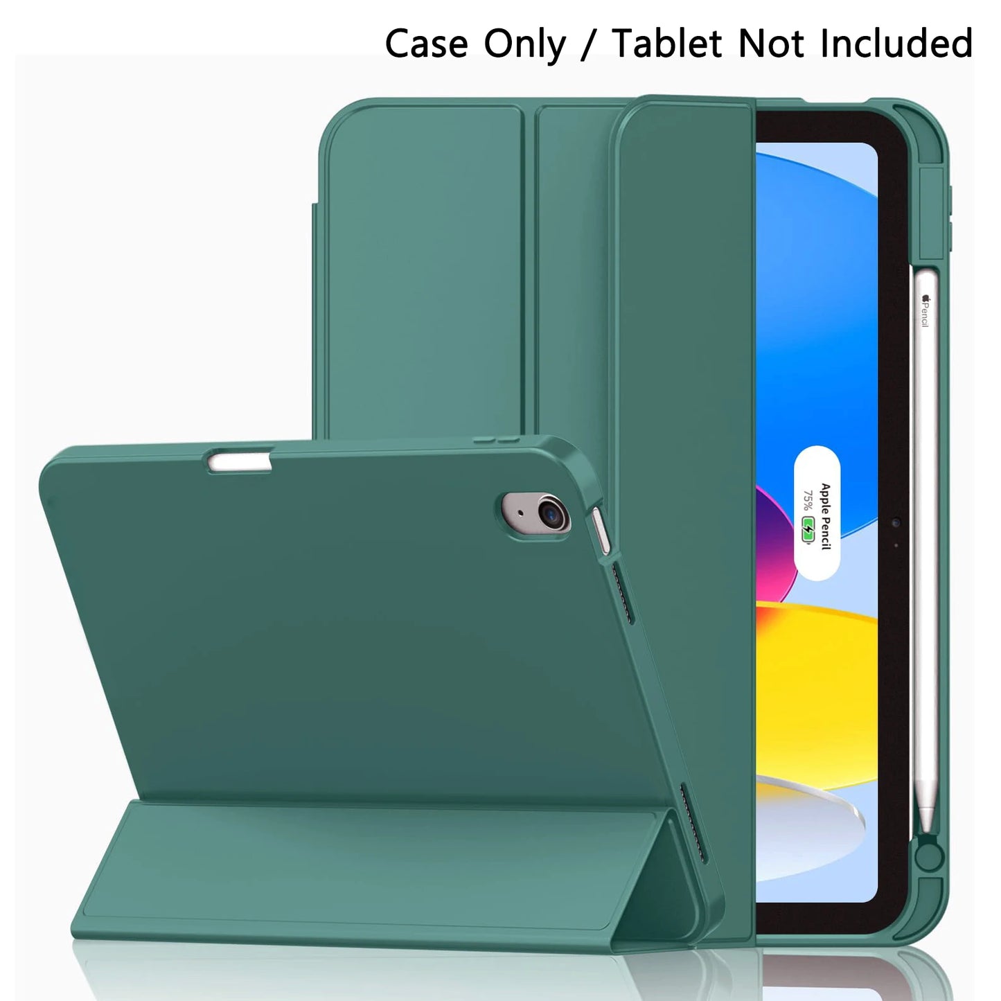 Magnetic Flip Smart Stand iPad Case with Pencil Holder – 11" 2025 / 10.9" 2022