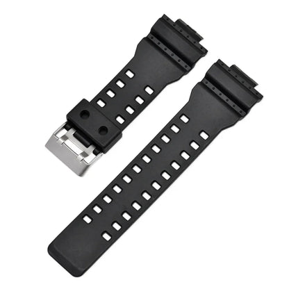 Silicone Replacement Watch Strap for Casio G-Shock GA-100/110/200/400/700 – 16mm Resin Band
