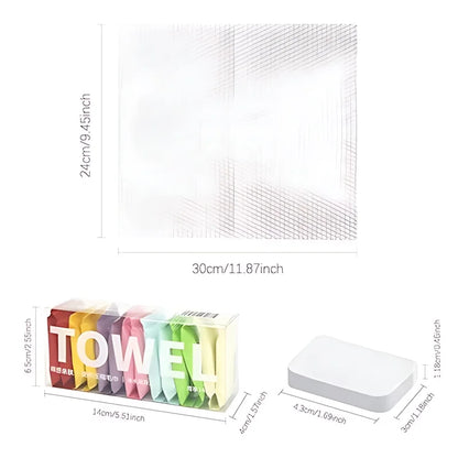Compressed Disposable Face Towels – Individually Wrapped Travel Size