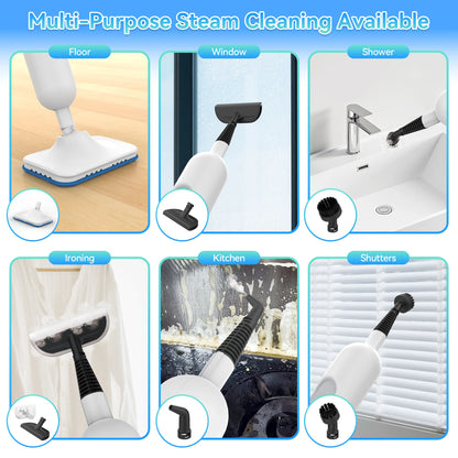 INSE F2 6-in-1 Steam Mop – 1200W High-Temperature Steam Cleaner, 360ml Tank, for Hard Floors, Carpet & Kitchen
