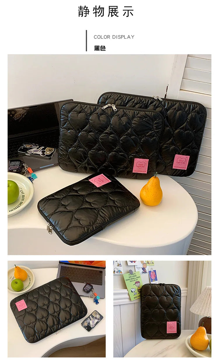 Macaron Color Laptop Sleeve – 13.3"/14"/15.6"/16", Shockproof for MacBook Air, iPad Pro, HP, Dell, Huawei