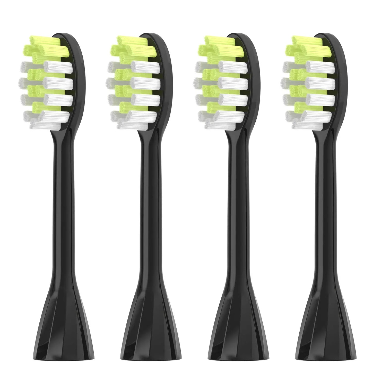 Set of R.E.D. Shopping electric toothbrush replacement heads with soft bristles for adults, available in 4, 6, or 8 pack.