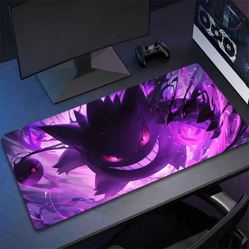 Gengar Anime XXL Gaming Mouse Pad — Large Keyboard Desk Mat for PC & Laptop
