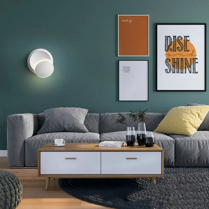 Xiaomi Mijia 6W LED Wall Sconce – 360° Rotatable, Rechargeable, Dimmable Bedside Lamp for Bedroom & Loft