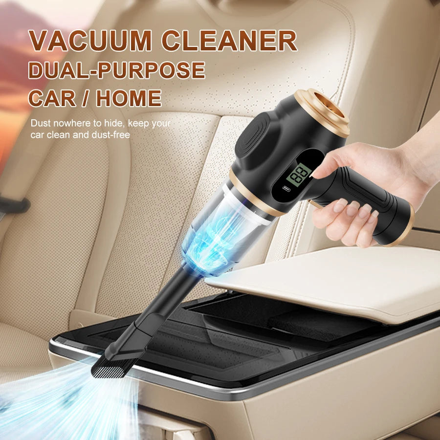 Cordless Handheld Vacuum Cleaner – Multi-functional for Dust, Debris, Pet Hair – Home & Car