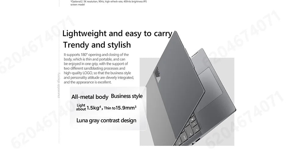 Lenovo ThinkBook 14+ 2025 – Intel Ultra 5 225H, 32GB DDR5, 1TB SSD, 14.5" 3K 120Hz, Windows 11