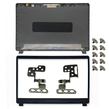 BOMP Laptop Case Parts for Acer Aspire 3 A315-42 A315-54 A315-56 EX215-52 – LCD Cover, Bezel, Hinge (Gray)