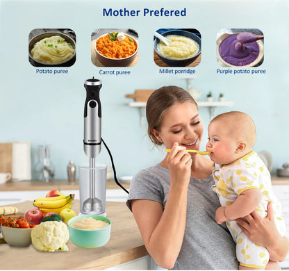 BioloMix 5-in-1 Blender TB-1800 | 1800W | Smoothie, Soup & More | EU 220V