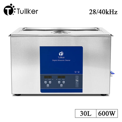 Industrial Ultrasonic Cleaner 2L–30L – Metal, DPF & Engine Parts Degreaser, EU/UK/US/AU Plug