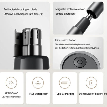 Xiaomi Mijia Electric Nose Hair Trimmer – Painless, Waterproof & Quiet