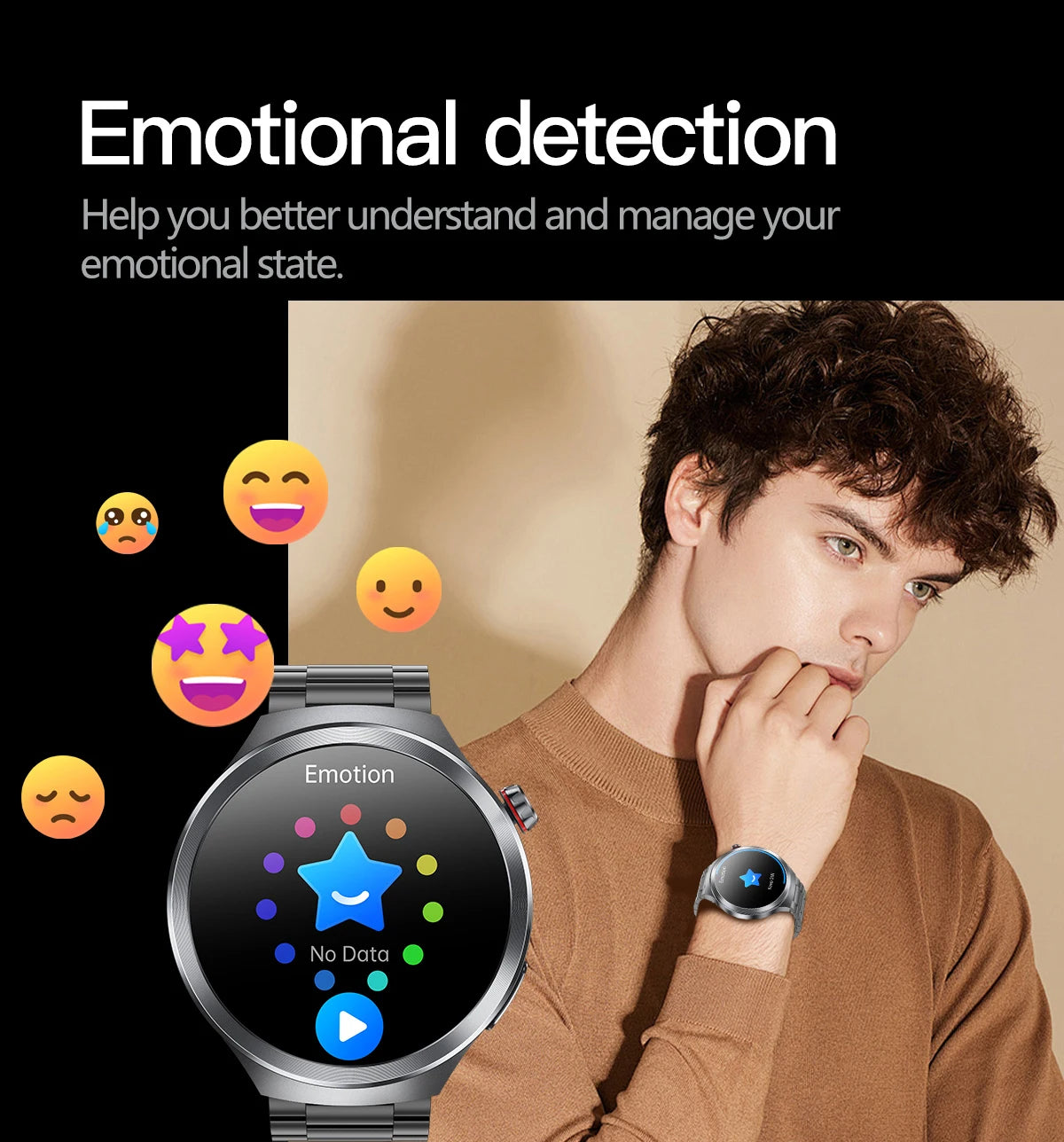 2025 Health Smart Watch – ECG+PPG, Blood Pressure, Blood Oxygen, Uric Acid, Bluetooth Call