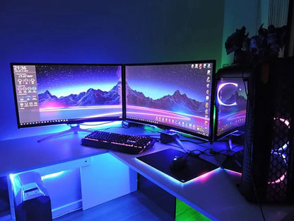 Bluetooth LED Strip Lights Smart SMD 5050 - APP & Remote Control, TV Backlight & Room Decor