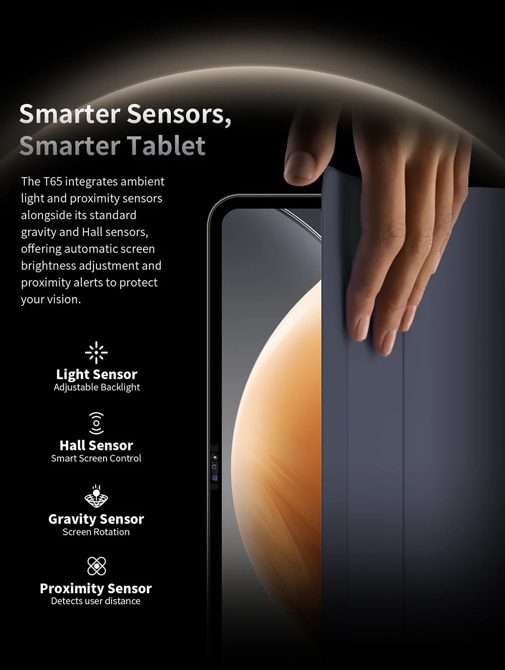 Teclast T65 Tablet – 13.4" 2K 120Hz, Unisoc T7280, 26GB RAM, 8000mAh, 4G LTE, Android 16