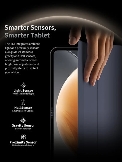Teclast T65 Tablet – 13.4" 2K 120Hz, Unisoc T7280, 26GB RAM, 8000mAh, 4G LTE, Android 16