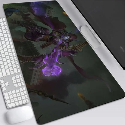 World of Warcraft Sylvanas Large Gaming Mouse Pad — Desk Mat, Multiple Sizes