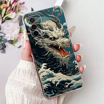 Luxury Painted Soft Silicone Case for Oppo A74 5G – Shockproof Back Cover