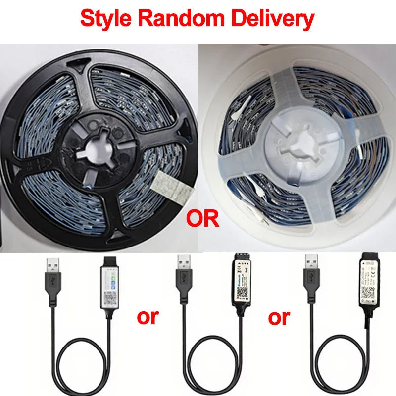 Bluetooth LED Strip Lights Smart SMD 5050 - APP & Remote Control, TV Backlight & Room Decor