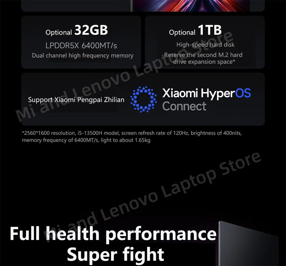 Xiaomi Redmi Book 16 2025 – Intel Core i5-13500H, 32GB RAM, 1TB SSD, 16" 2.5K 120Hz