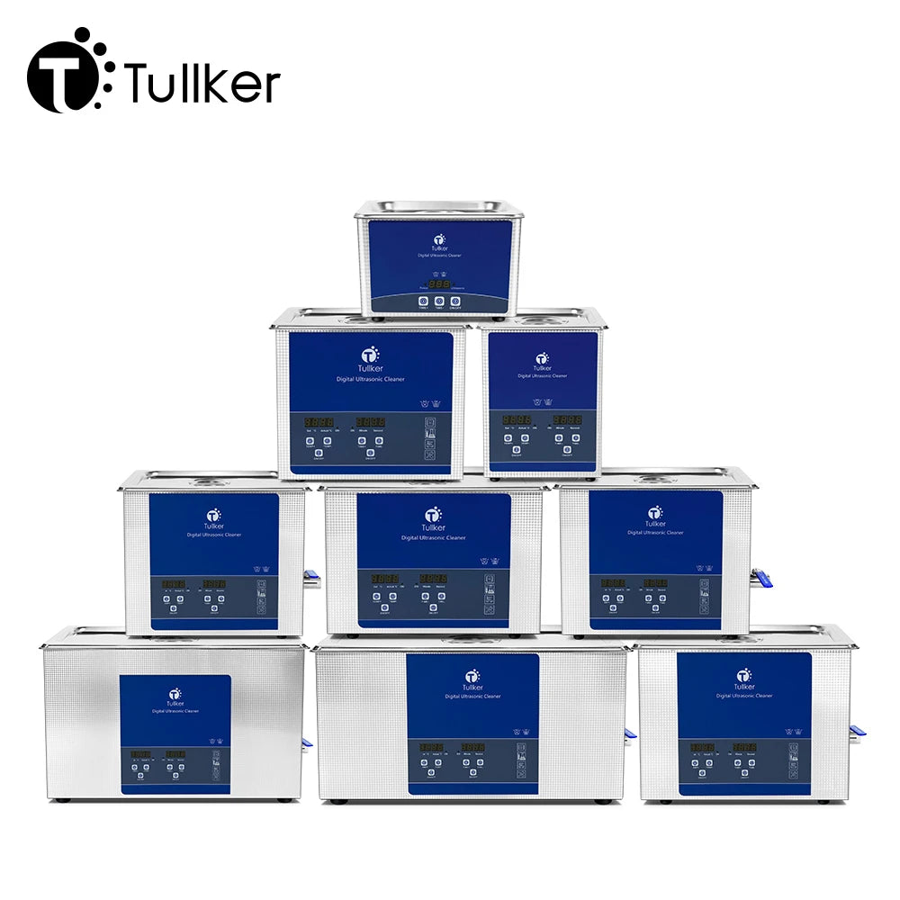 Industrial Ultrasonic Cleaner 2L–30L – Metal, DPF & Engine Parts Degreaser, EU/UK/US/AU Plug