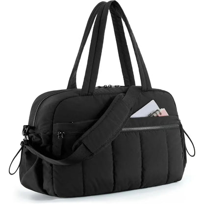 Lightweight Nylon Travel Duffel Bag with Wet Pocket
