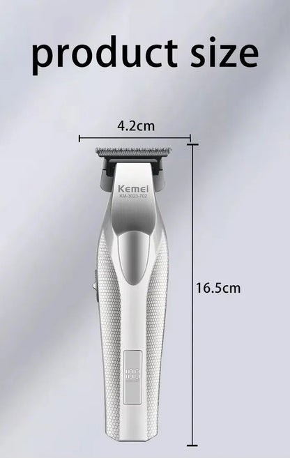 Kemei KM-3023 Professional Hair Clipper – 0mm Rechargeable Trimmer