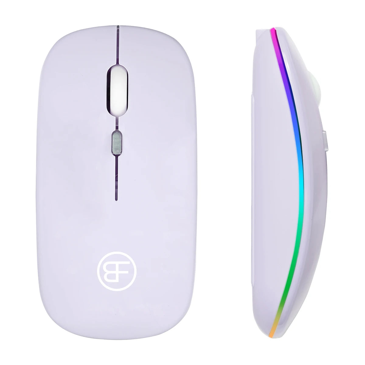Wireless RGB Rechargeable Gaming Mouse — LED Backlit, Ergonomic, for Laptop & PC