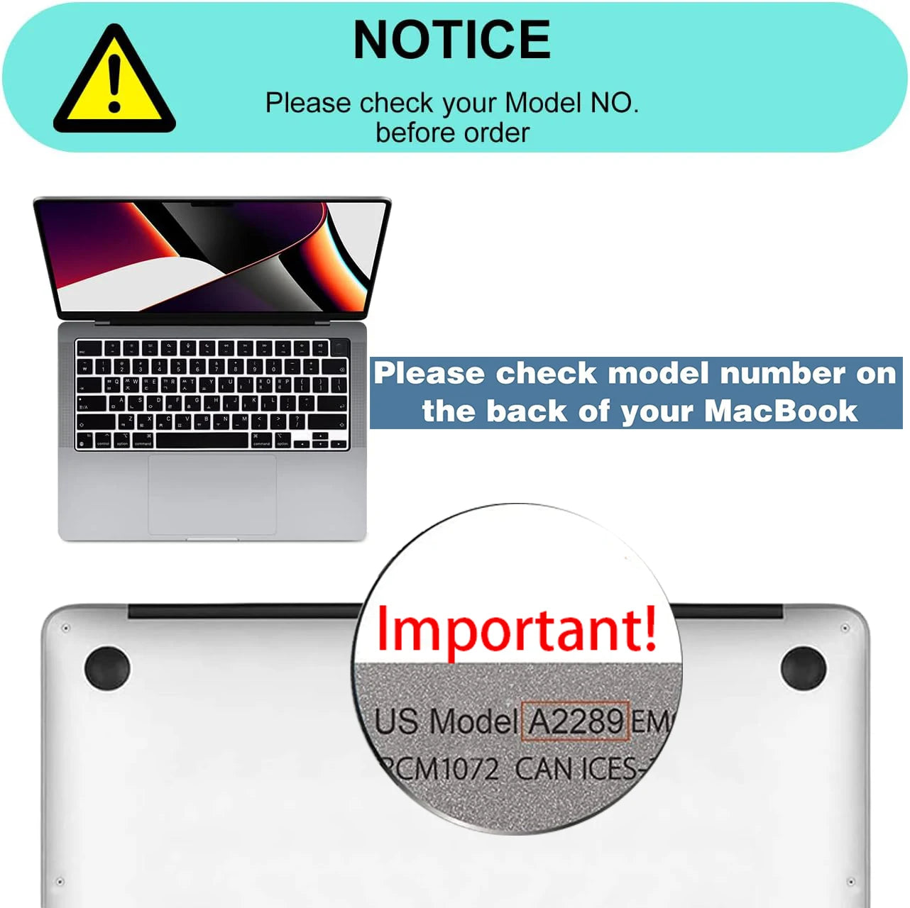 [2PCS] Trackpad Protector for MacBook Air & Pro 13 14 15.3 16 12 Inch M1 M2 M3 Chip Touch Pad Cover Anti-Scratch No glue left