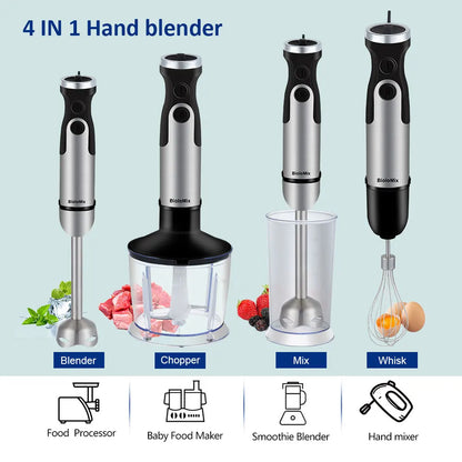 BioloMix 5-in-1 Blender TB-1800 | 1800W | Smoothie, Soup & More | EU 220V