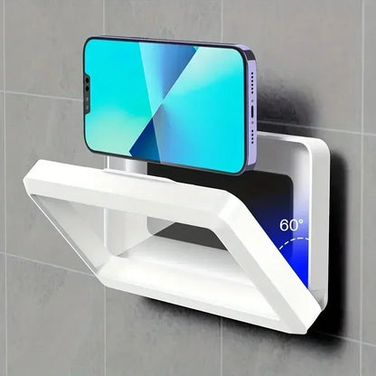 Waterproof Shower Phone Holder | Anti-Fog Universal Mount for Bathroom, Touch-Through Case