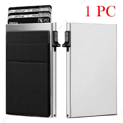 RFID Blocking Slim Metal Card Holder Wallet