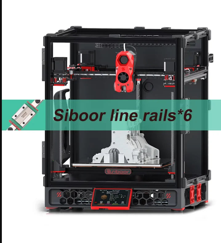 SIBOOR Voron Trident [June] CoreXY 3D Printer – CNC Metal, AWD, 300/350mm