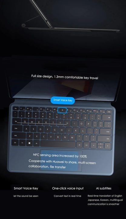 HUAWEI MateBook E 2-in-1 Tablet Laptop 12.6" OLED — Intel i5/i7, Up to 16GB RAM, Up to 512GB, Windows 11