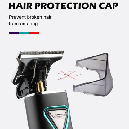VGR T9 Hair Clipper V-009 – Professional Rechargeable Cordless Beard Trimmer & Haircut Machine for Men