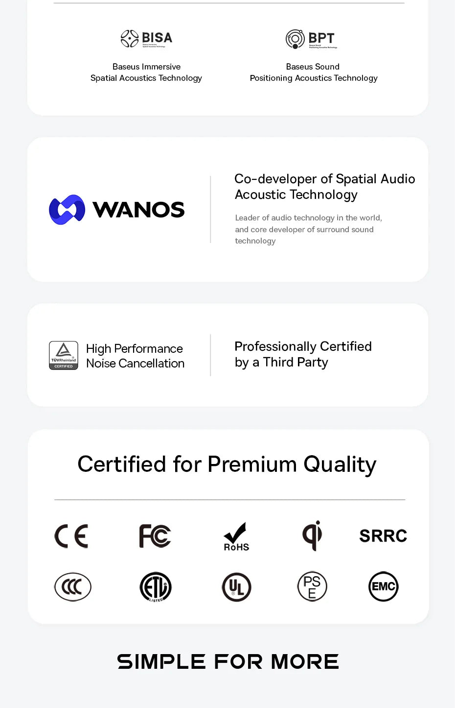 Baseus EP10 Pro ANC TWS Earbuds – 50dB, LDAC, Bluetooth 6.0, 6 Mics, Hi-Res, IP55