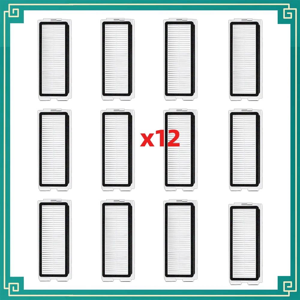 JONR P20 PRO / T5 Pro Robot Vacuum Replacement Parts | Main Brush, Side Brush, HEPA Filter, Mop Cloth