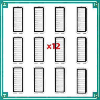 JONR P20 PRO / T5 Pro Robot Vacuum Replacement Parts | Main Brush, Side Brush, HEPA Filter, Mop Cloth