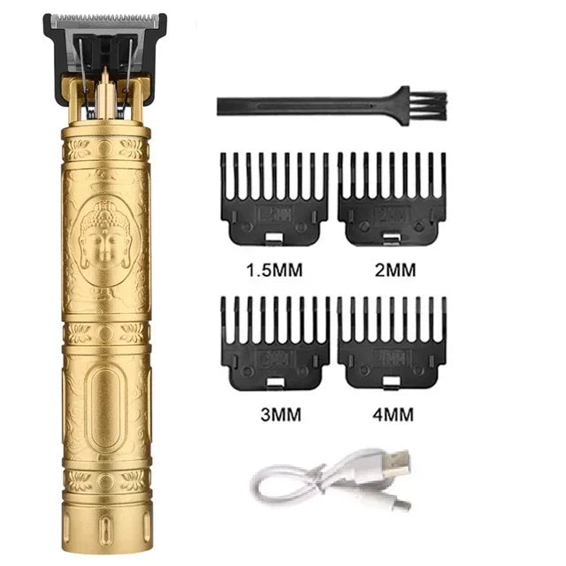 Cordless Professional Hair Clipper - USB Fast Charging, Precision Cutting