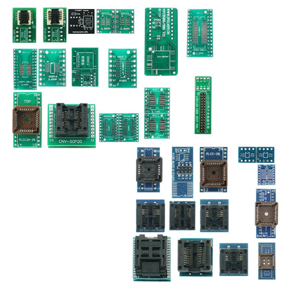XGecu T48 (TL866-3G) Universal Programmer – 39 Adapters, 31000+ ICs, SPI/NAND/eMMC