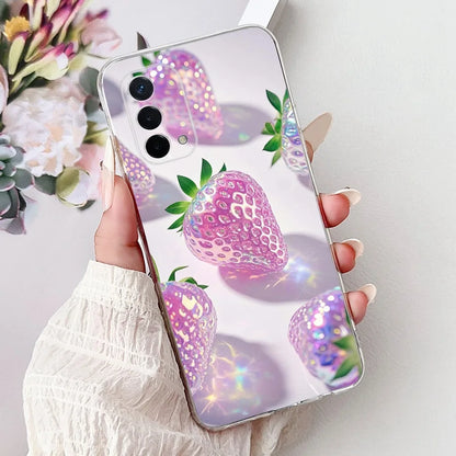 Luxury Painted Soft Silicone Case for Oppo A74 5G – Shockproof Back Cover