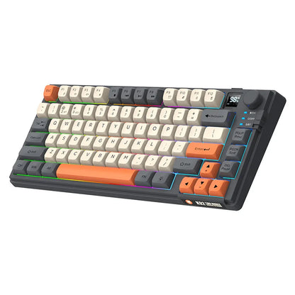 YQT K92 Wireless Keyboard & Mouse Set – 80% Layout, Bluetooth 2.4G, Multi-Language, Backlit, 2000mAh