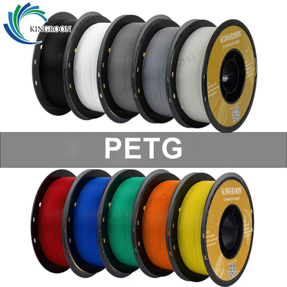 KINGROON PETG Filament 1.75mm – 5KG & 10KG Mixed Color Bundle