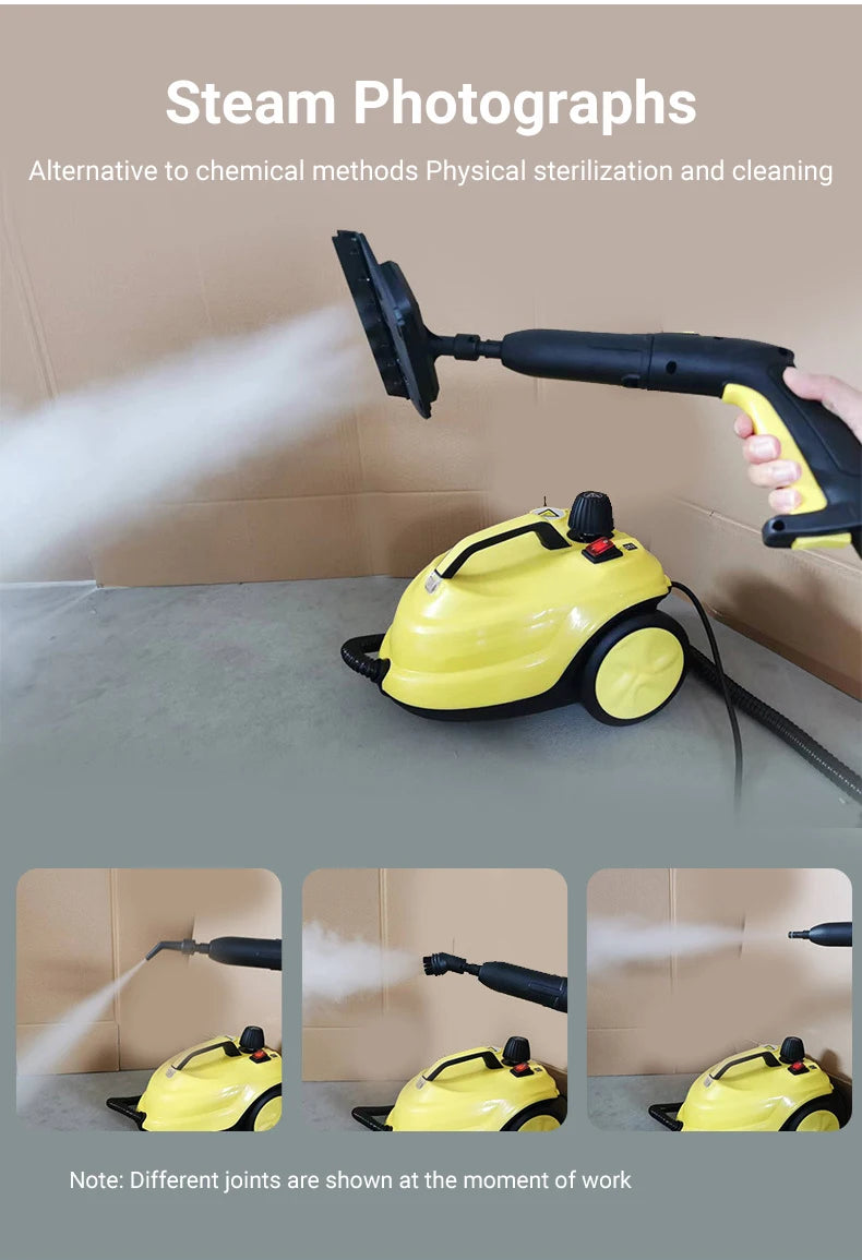 DIVEDEER Handheld Steam Cleaner 220V EU – High Temperature Sterilization