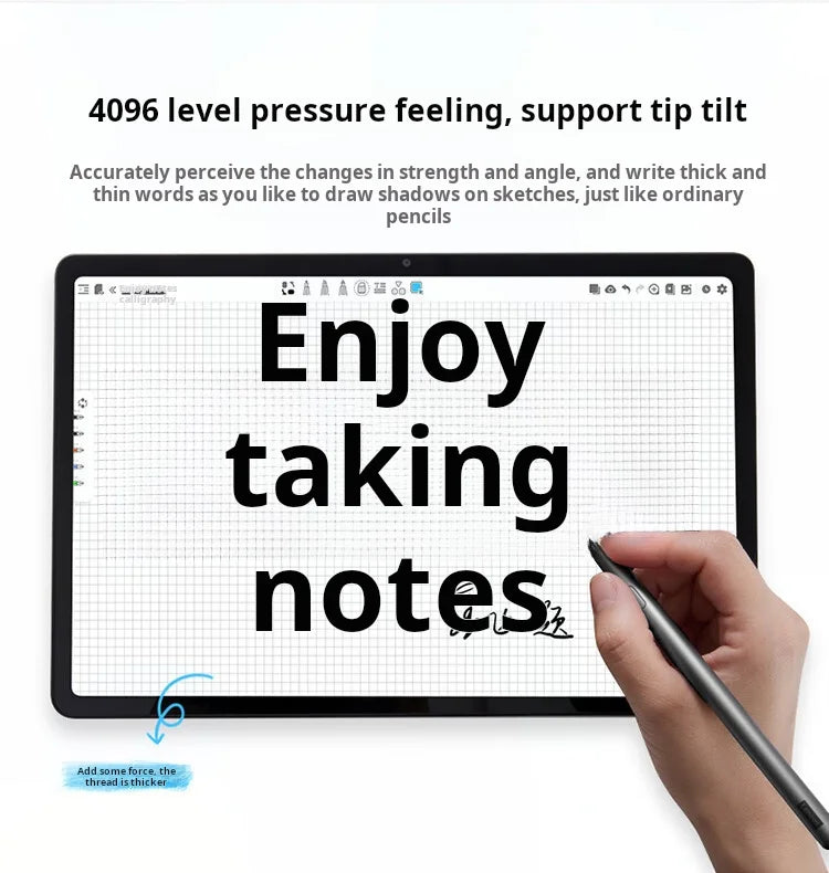 Lenovo Xiaoxin Active Stylus Pen 2nd Gen – 4096 Pressure, Magnetic Attach, Official