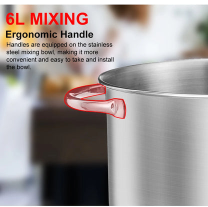 BioloMix Stand Mixer SM-1500 | 1500W | 7L Bowl | 8-Speed | EU 220V